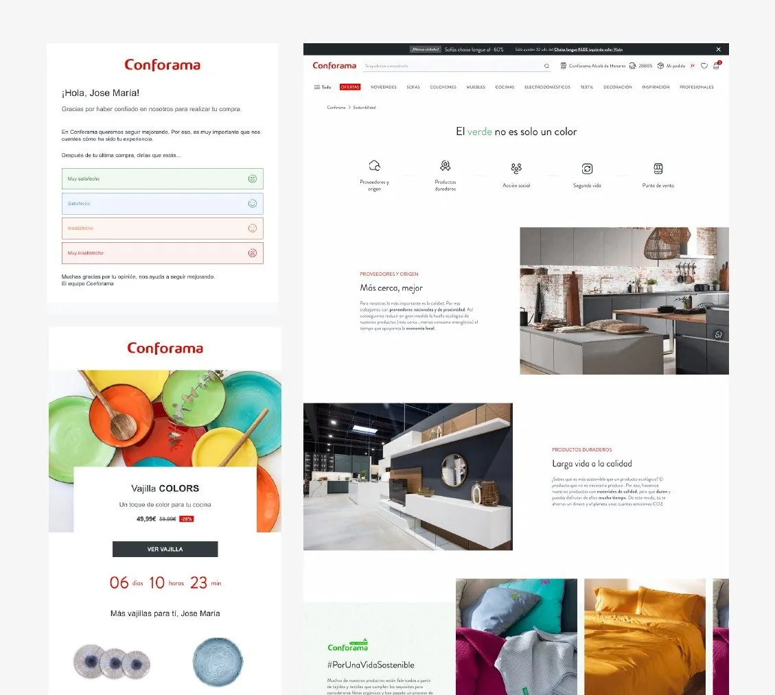 Conforama — Investigación sólida antes de proponer